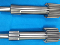 CNC加工とTiNコーティングによるギア部品