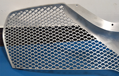 CNC フライス加工高精度アルミバンパー 6