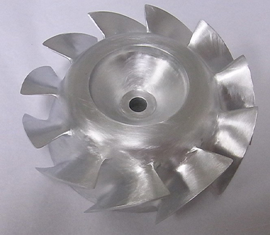 5 軸 CNC フライス加工アルミニウム部品 2